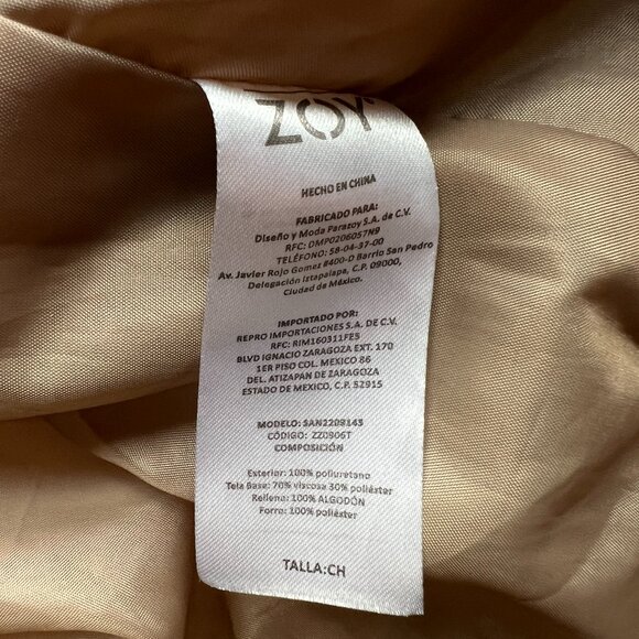 Zoy mock leather puffer jacket - Picture 7 of 8